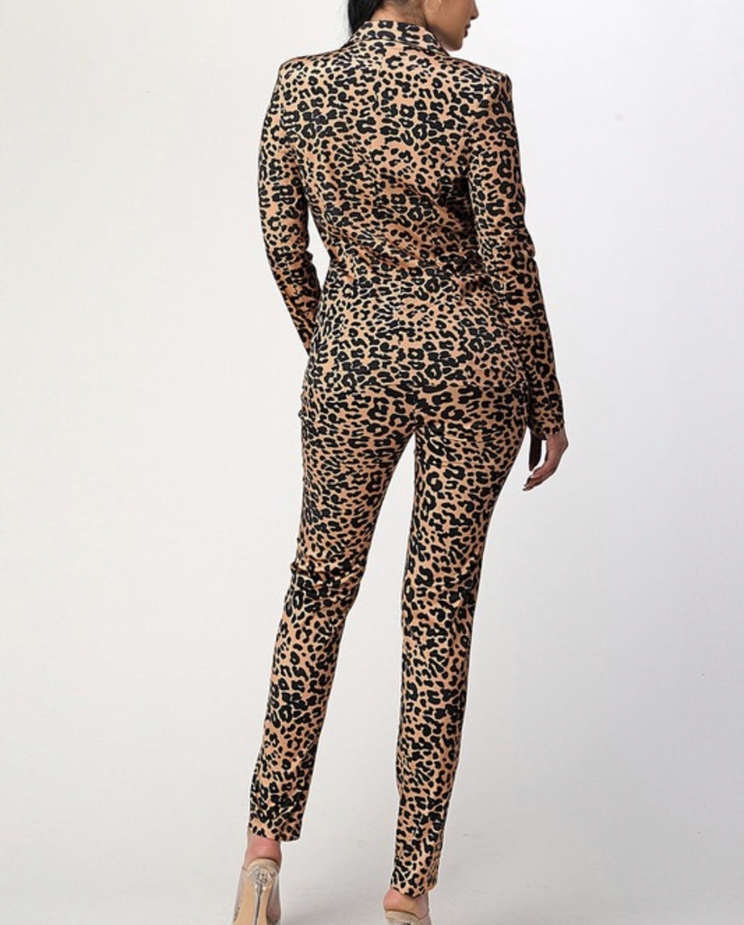 Bey’s Leopard Suit - VÉV COLLECTIONS