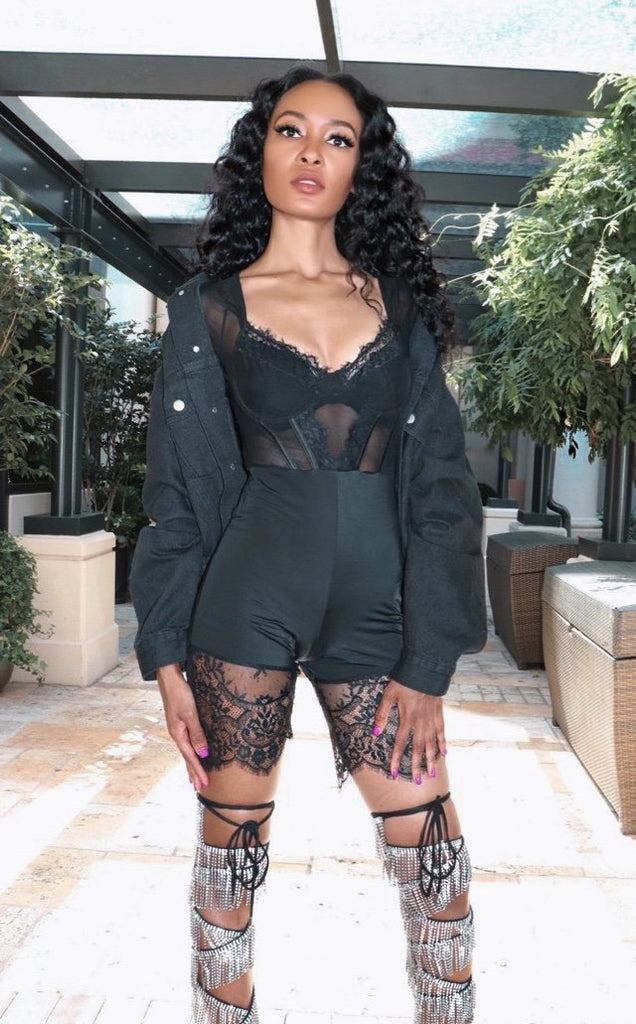 Black Romper - VÉV COLLECTIONS