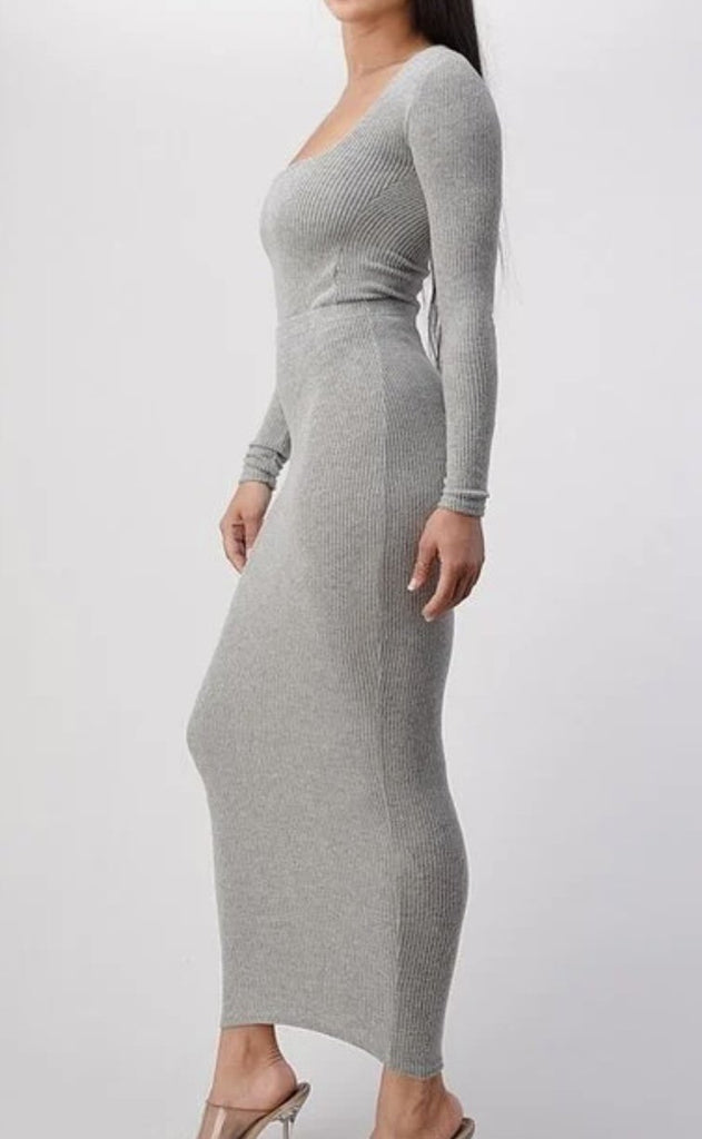 Grey Two Piece Set - VÉV COLLECTIONS